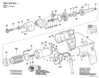 Bosch 0 602 131 161 GR.57 High Frequency Drill Spare Parts